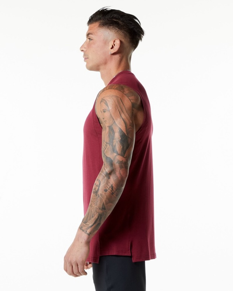 Alphalete Evo Tanktop Heren Rood | 30LRNITCM