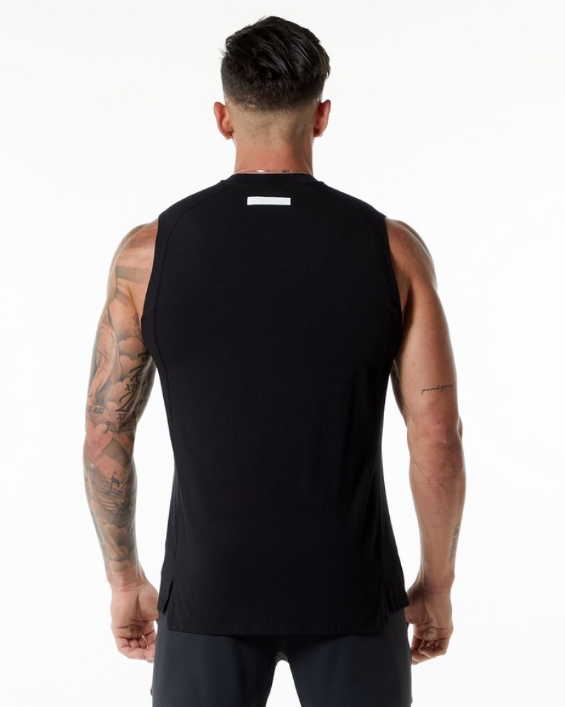 Alphalete Evo Tanktop Heren Zwart | 25HRIJDXG