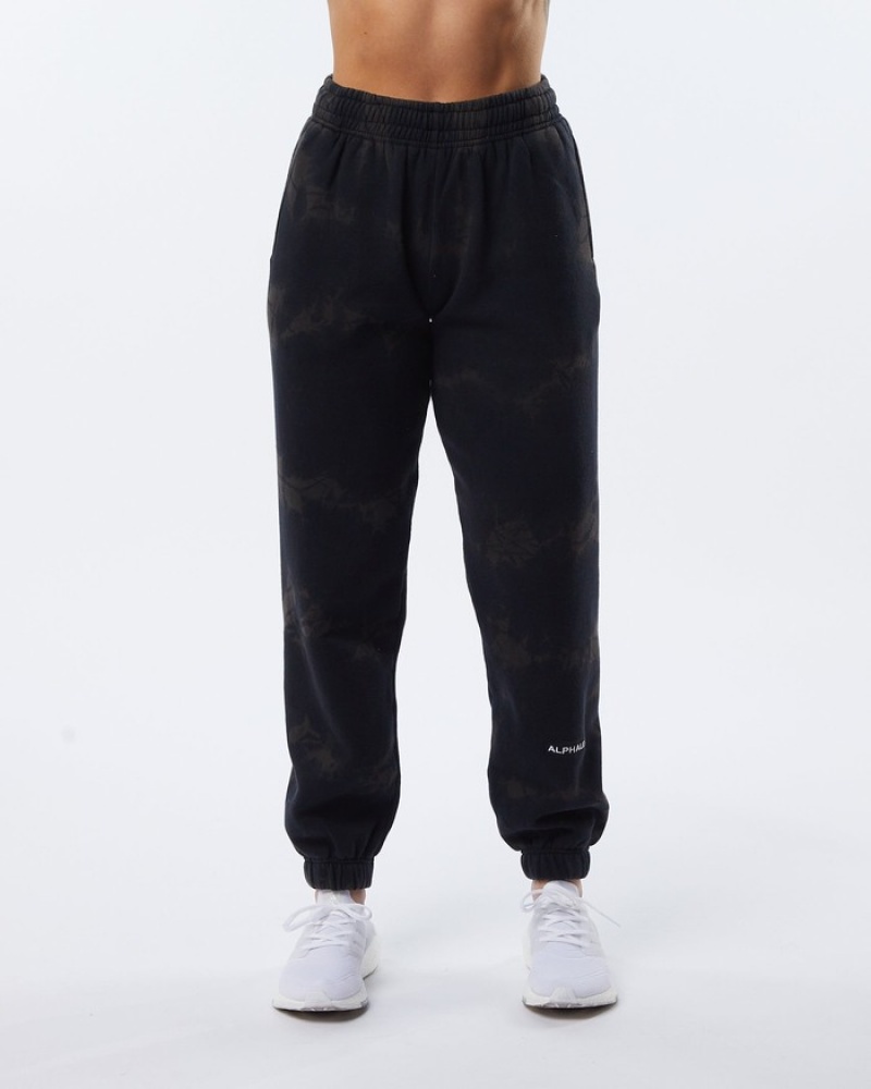 Alphalete HCTS Joggingbroeken Dames Zwart | 83OIWFGPT