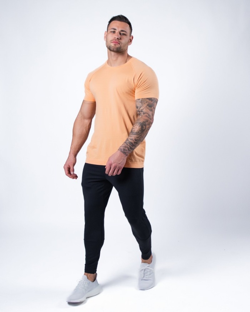 Alphalete Hero Overhemd Heren Koraal | 12RJCMXBG