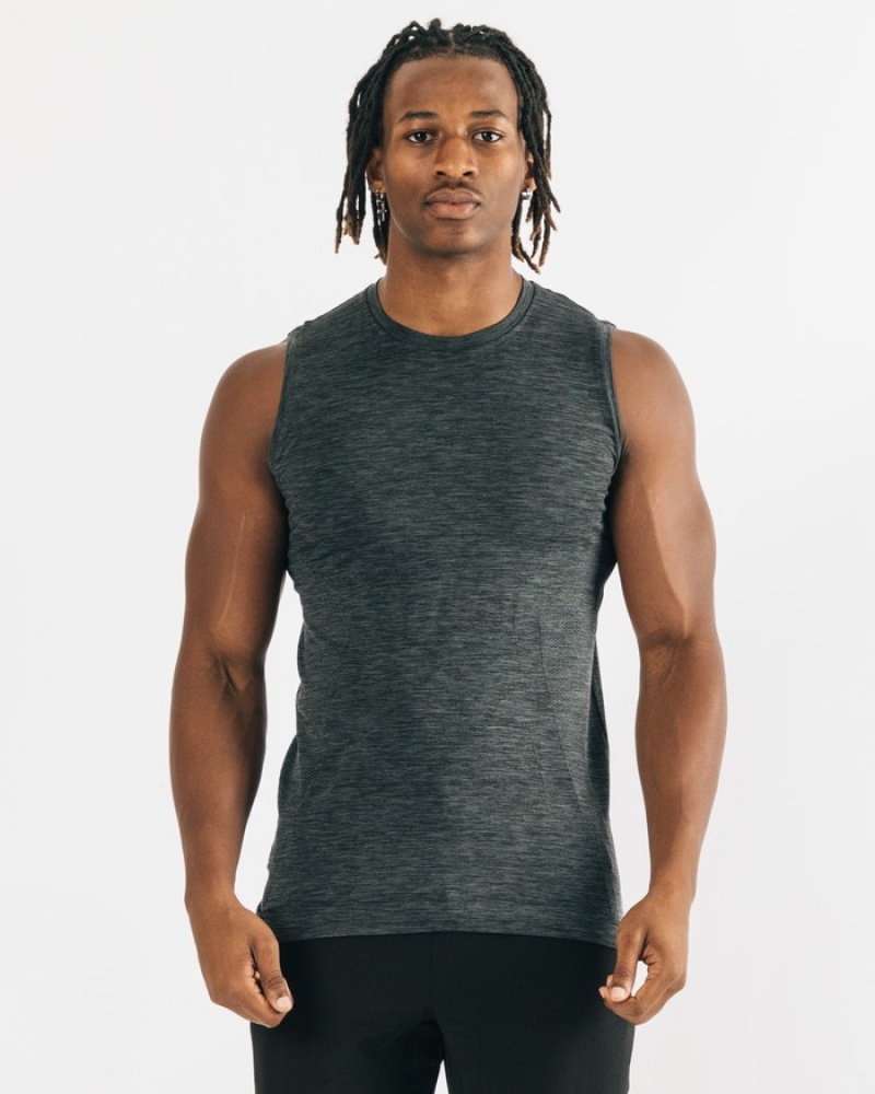 Alphalete Hero Tanktop Heren Zwart | 31XYZTHJW