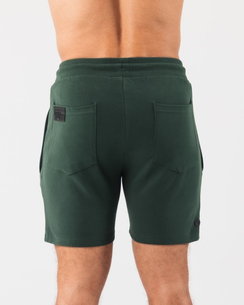 Alphalete Identity 6” Korte Broek Heren Groen | 54MXDLHGU