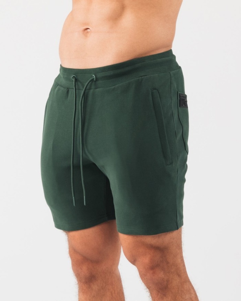 Alphalete Identity 6” Korte Broek Heren Groen | 54MXDLHGU