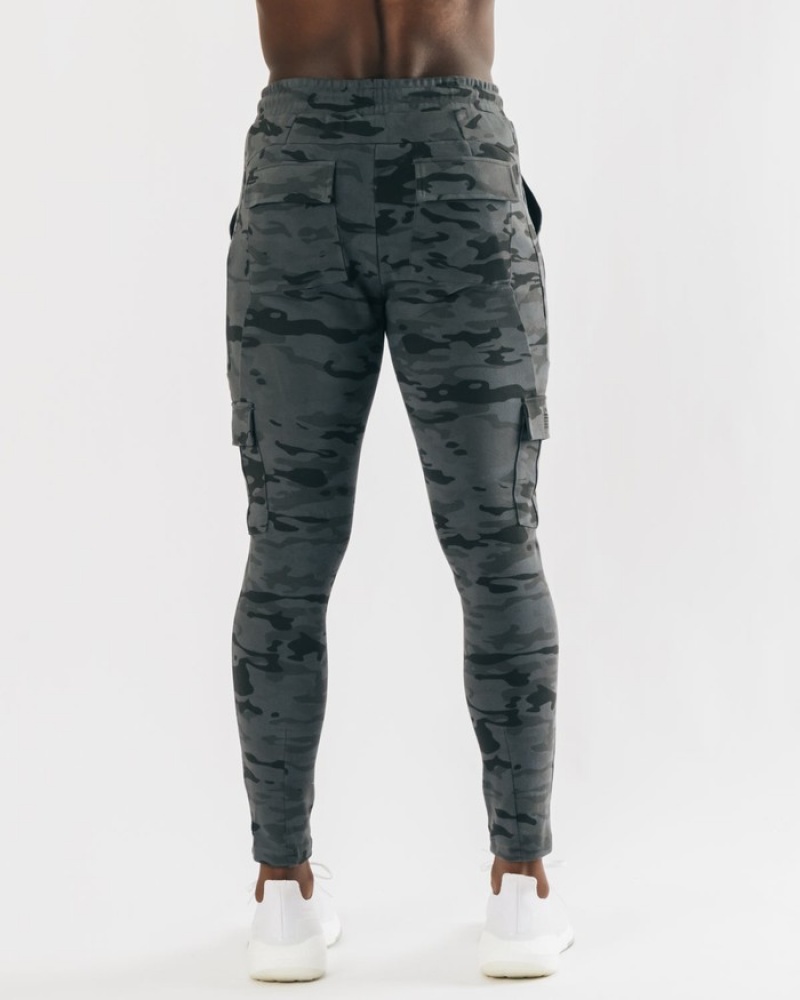 Alphalete Identity Cargo Joggingbroeken Heren Camo | 73AMOZJFB