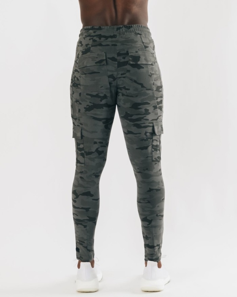 Alphalete Identity Cargo Joggingbroeken Heren Camo | 18IGAXQPU