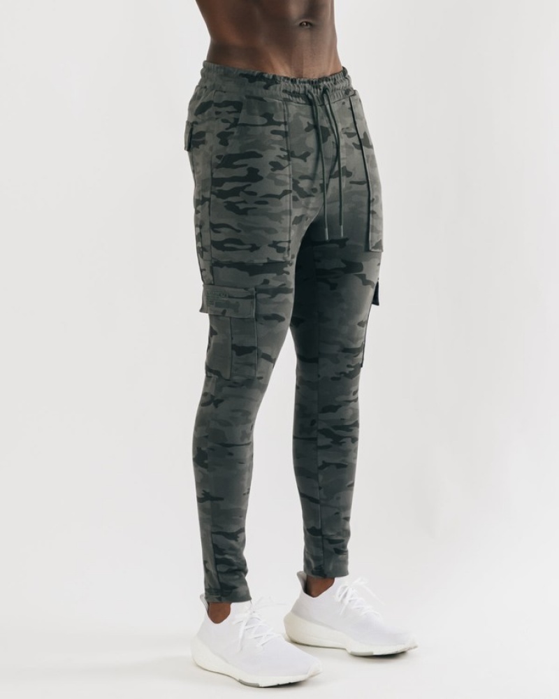 Alphalete Identity Cargo Joggingbroeken Heren Camo | 18IGAXQPU