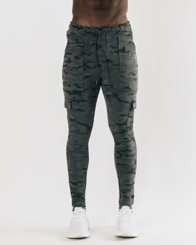 Alphalete Identity Cargo Joggingbroeken Heren Camo | 18IGAXQPU