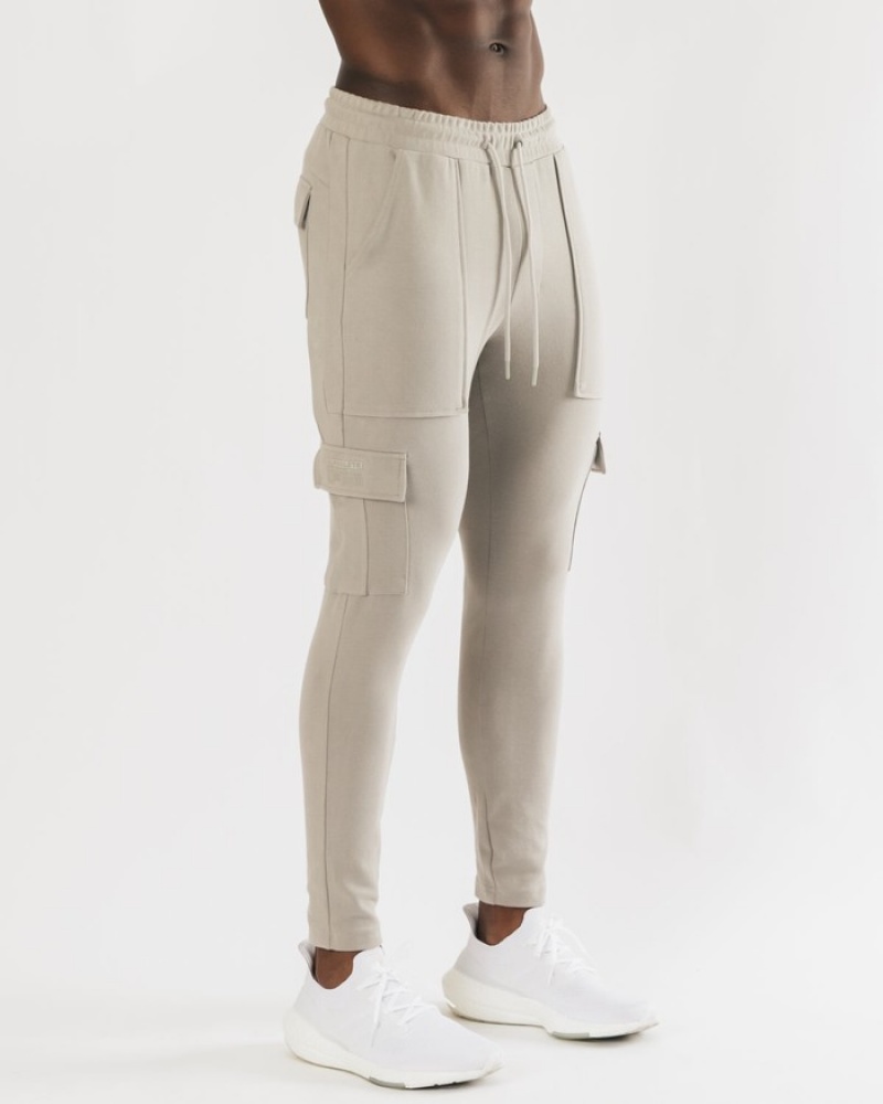 Alphalete Identity Cargo Joggingbroeken Heren Grijs | 41ETFQWLG