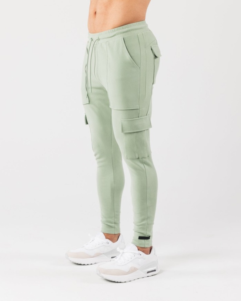 Alphalete Identity Cargo Joggingbroeken Heren Olijfgroen | 10TULCXIK