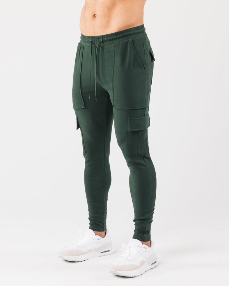 Alphalete Identity Cargo Joggingbroeken Heren Groen | 67ZEVDHRI