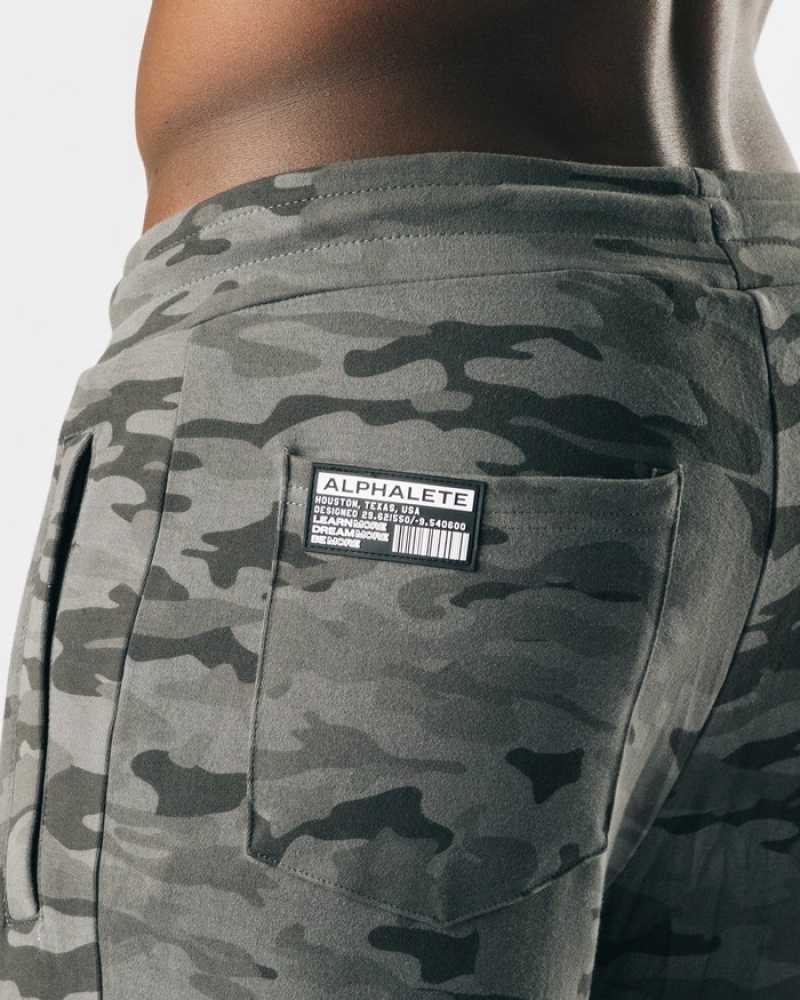 Alphalete Identity Joggingbroeken Heren Camo | 36LKHMUCN