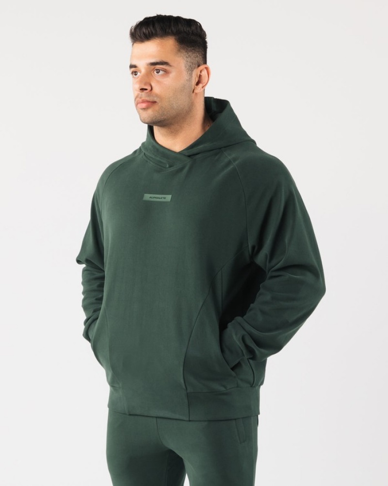 Alphalete Identity Pro Hoodie Heren Groen | 08SUPLRFC