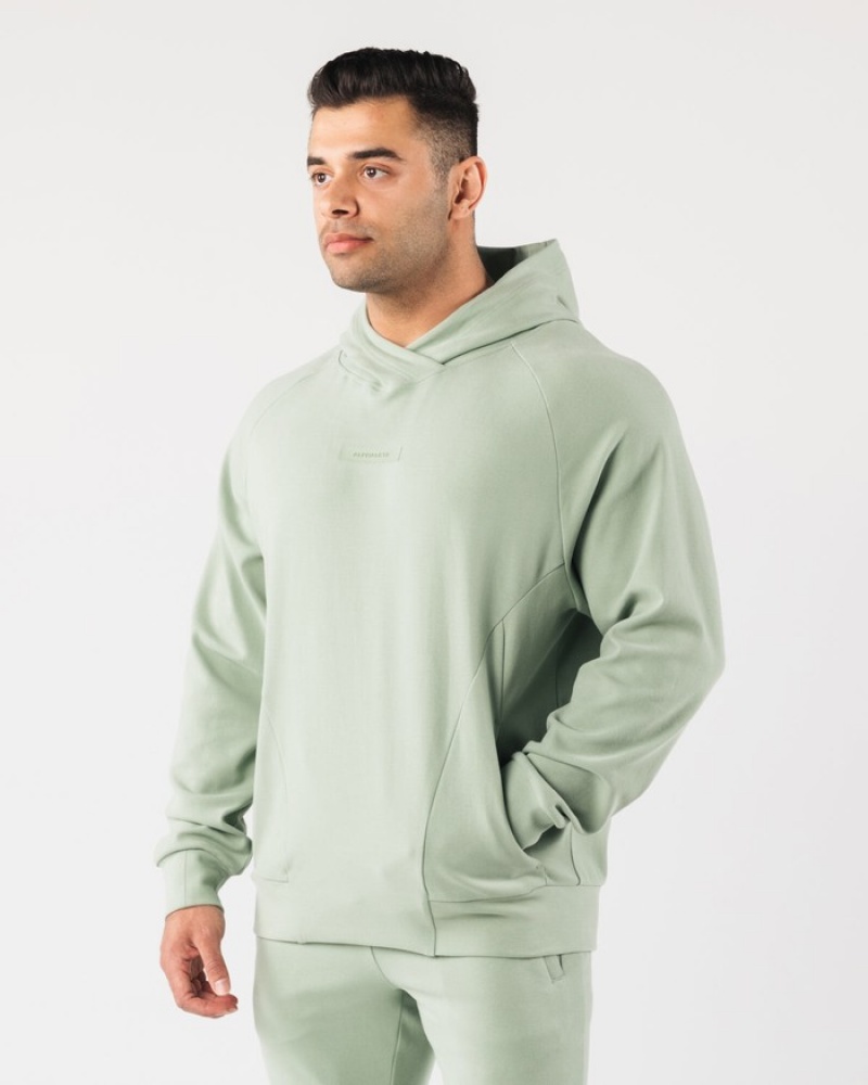 Alphalete Identity Pro Hoodie Heren Olijfgroen | 37HGMYFZU