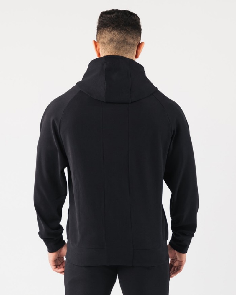 Alphalete Identity Pro Hoodie Heren Zwart | 91MWNZIKL