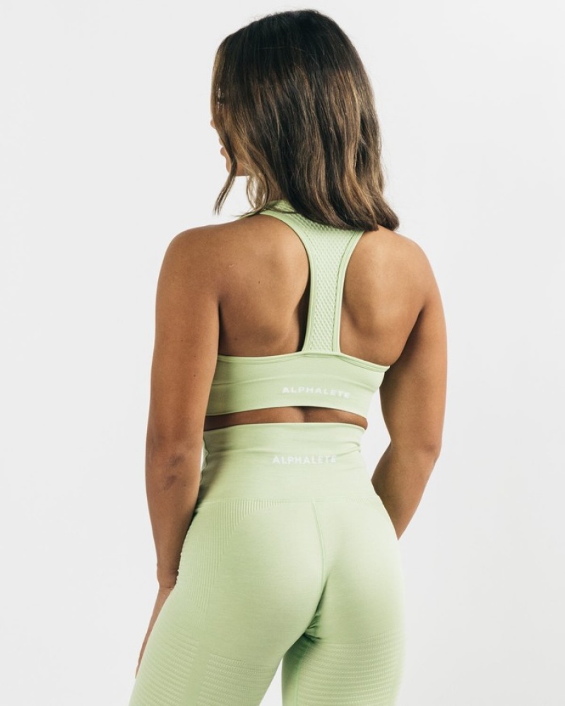 Alphalete Impact BH Dames Groen | 61CYOWAGR