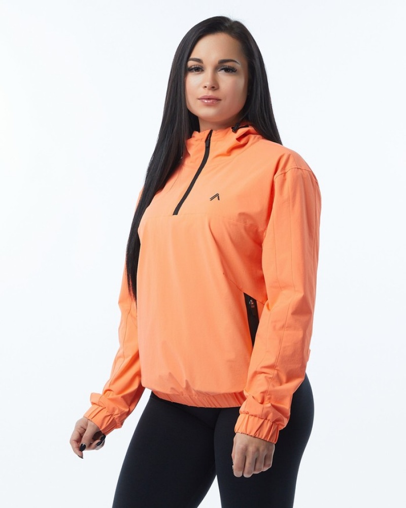 Alphalete Infinity Tech Jassen Dames Koraal | 81GNHUBYS