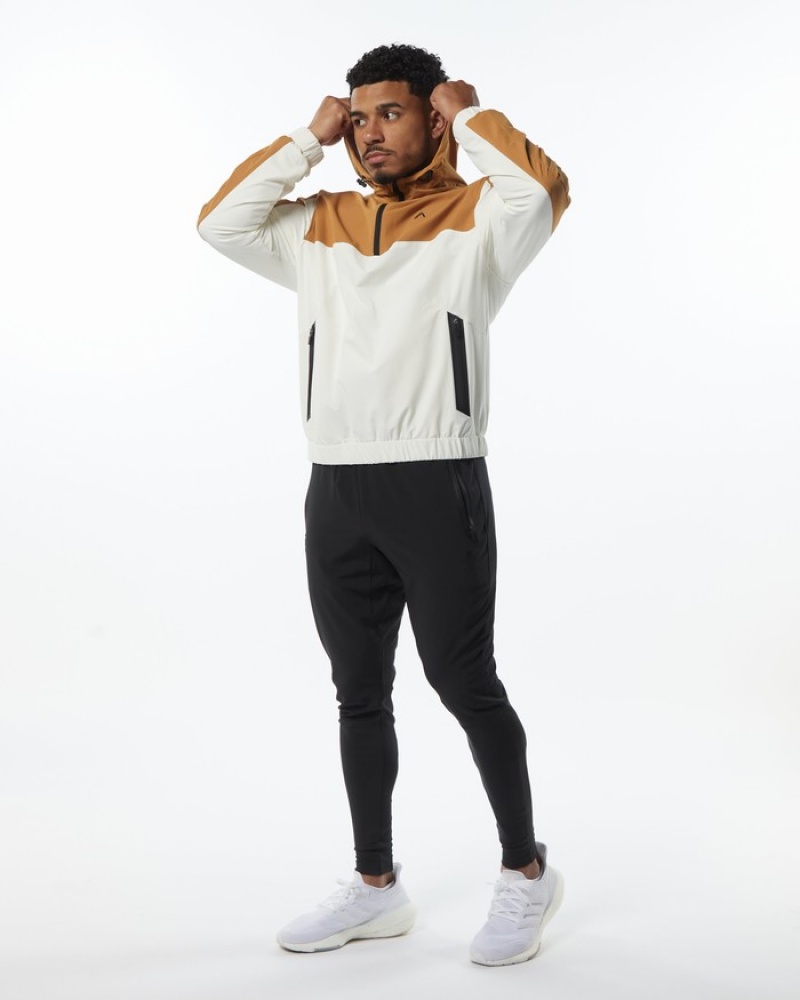 Alphalete Infinity Tech Jassen Heren Bruin Room | 63ROSXQDK