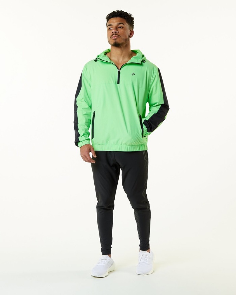 Alphalete Infinity Tech Jassen Heren Groen | 36UXTNPLC