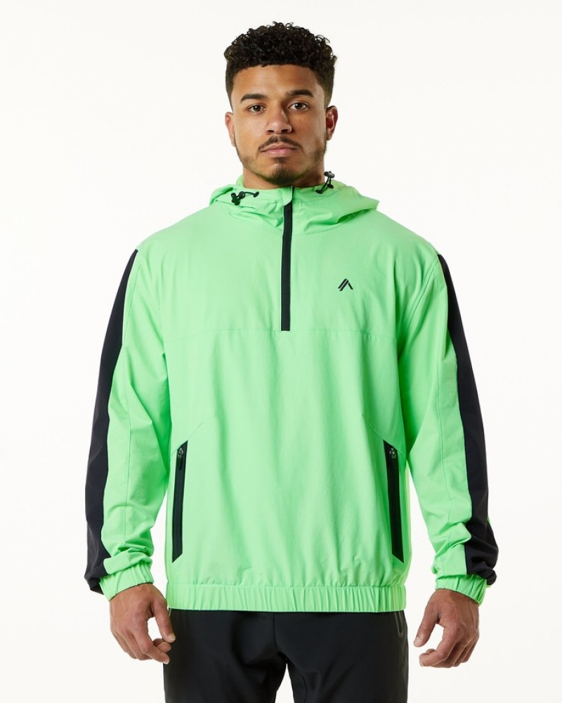 Alphalete Infinity Tech Jassen Heren Groen | 36UXTNPLC