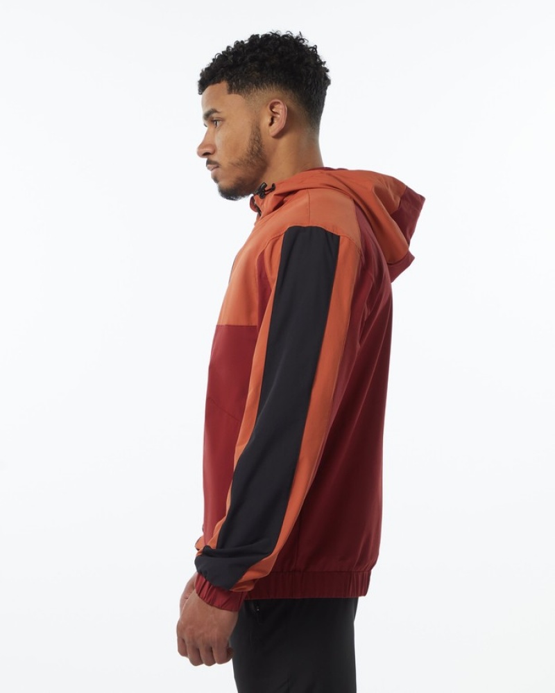 Alphalete Infinity Tech Jassen Heren Rood | 71NDTOGRB