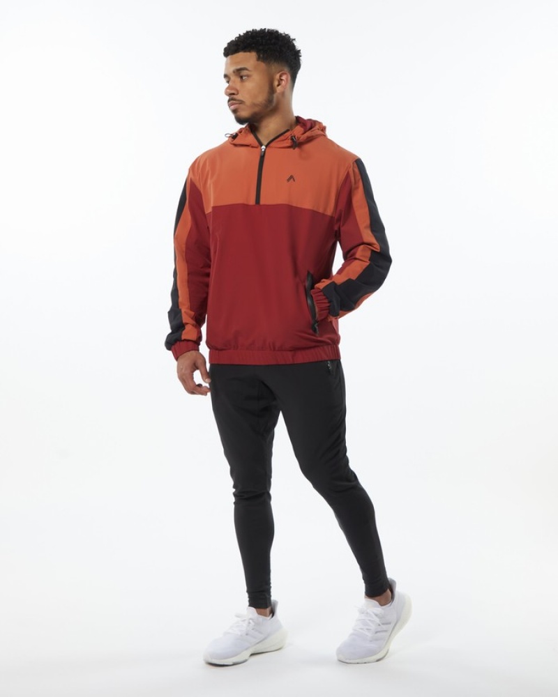 Alphalete Infinity Tech Jassen Heren Rood | 71NDTOGRB