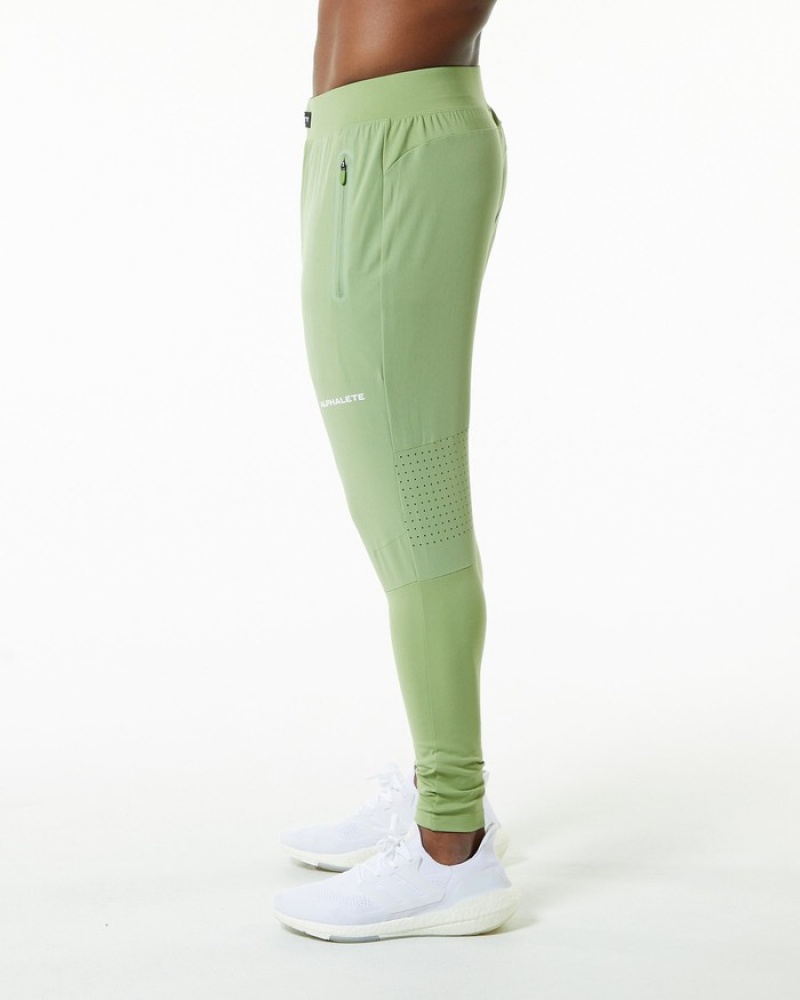 Alphalete Infinity Tech Joggingbroeken Heren Groen | 18MYNSTUH