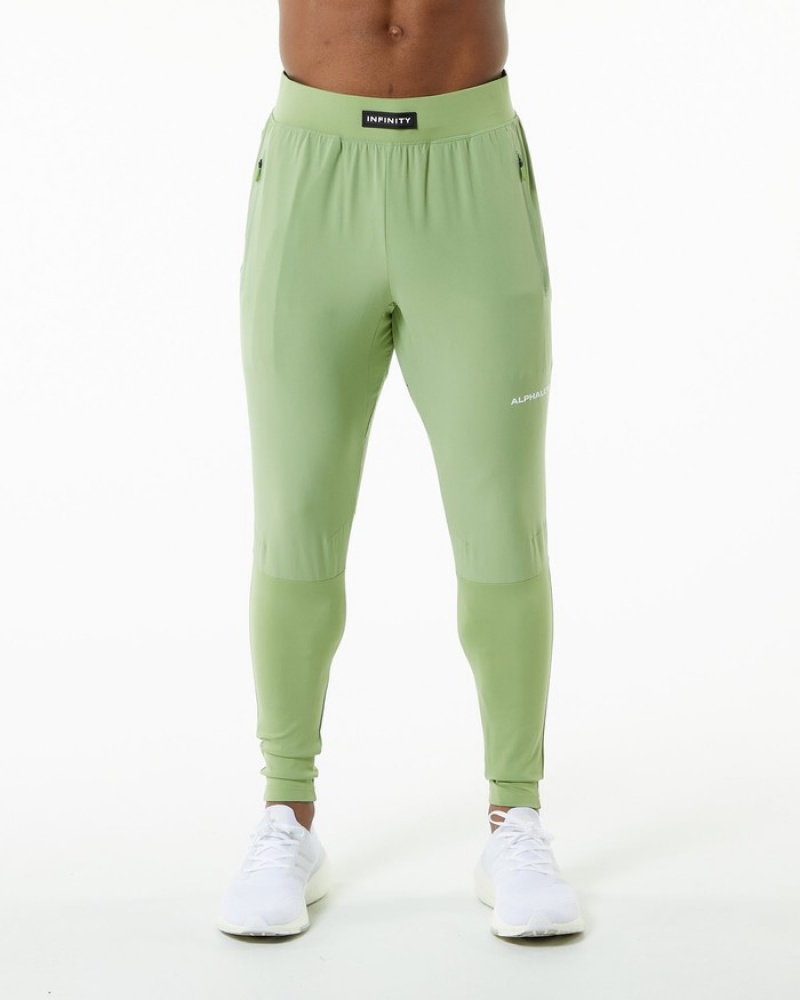 Alphalete Infinity Tech Joggingbroeken Heren Groen | 18MYNSTUH