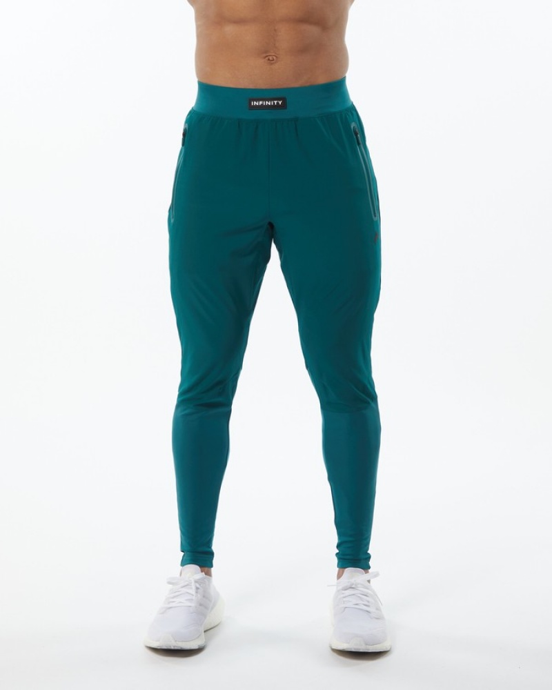 Alphalete Infinity Tech Joggingbroeken Heren Turquoise | 91AJLKRNT