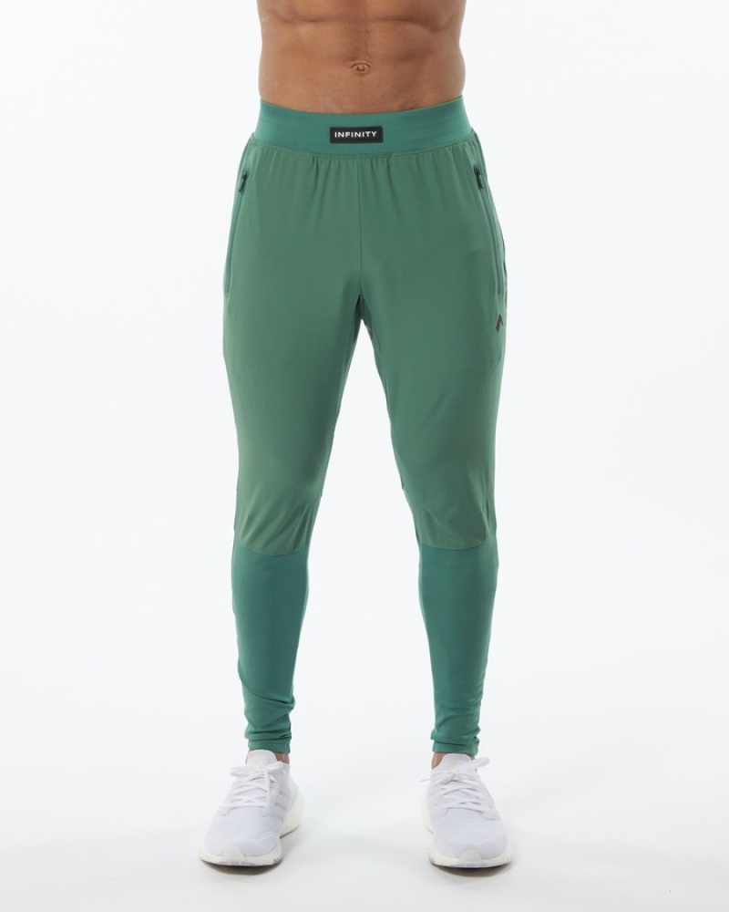 Alphalete Infinity Tech Joggingbroeken Heren Groen | 35LBDEWQG