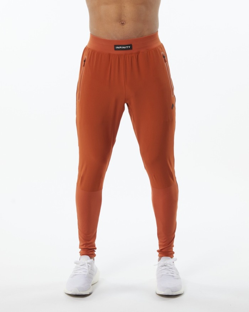 Alphalete Infinity Tech Joggingbroeken Heren Oranje | 28SWPUJMX