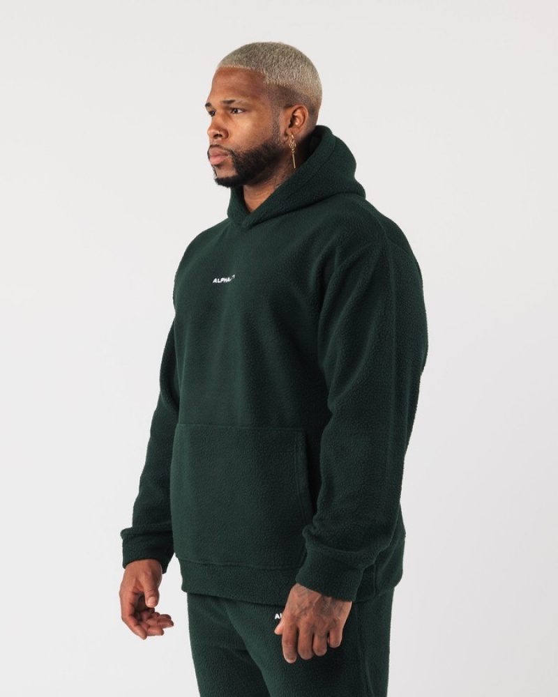 Alphalete King Hoodie Heren Groen | 56TMEDKWN