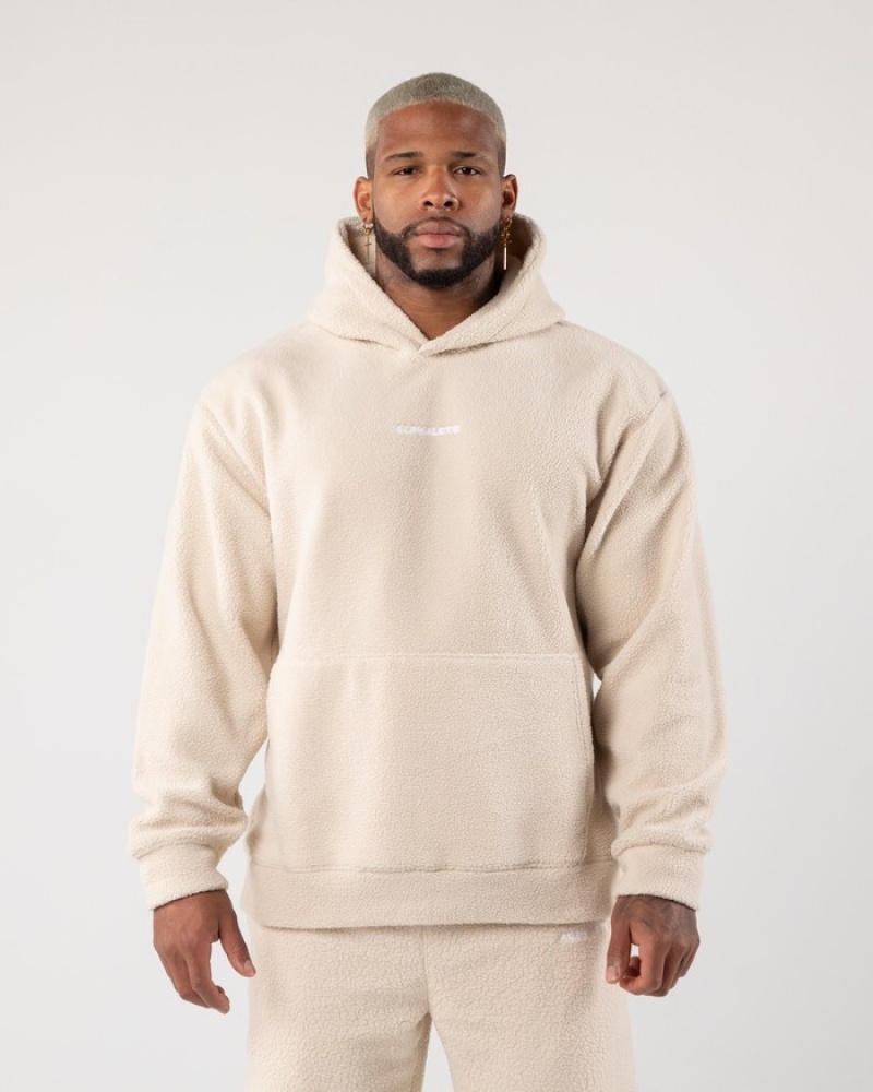 Alphalete King Hoodie Heren Lichtgeel | 79TZFYJOE