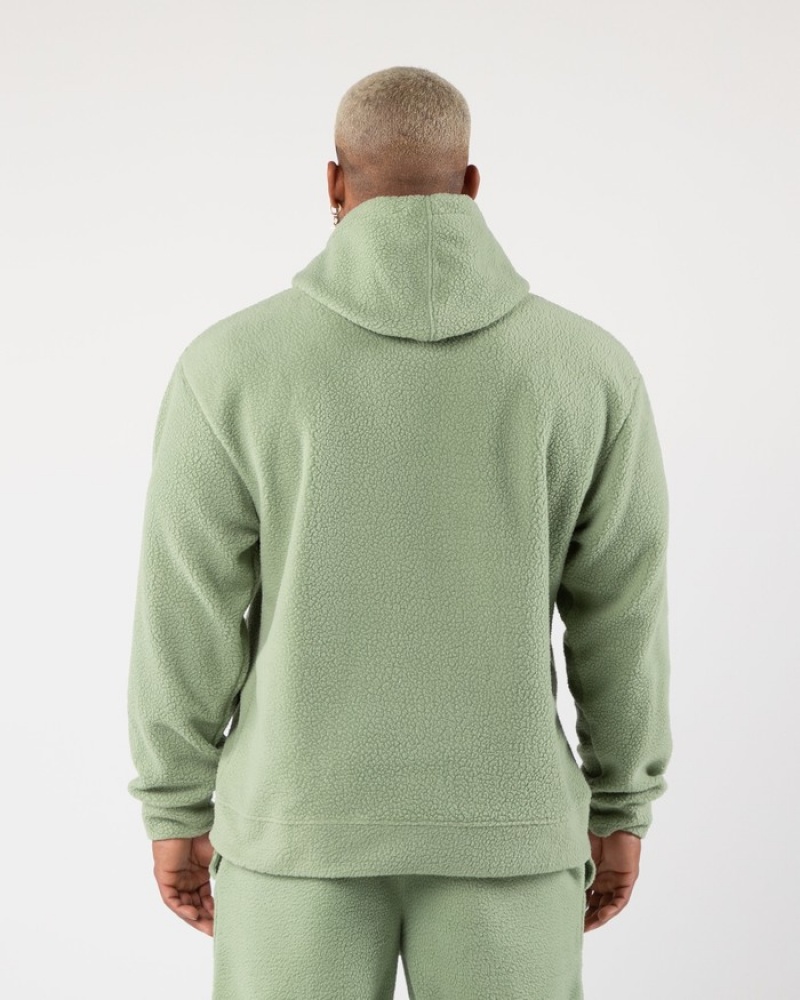 Alphalete King Hoodie Heren Olijfgroen | 12ZCEUGDR