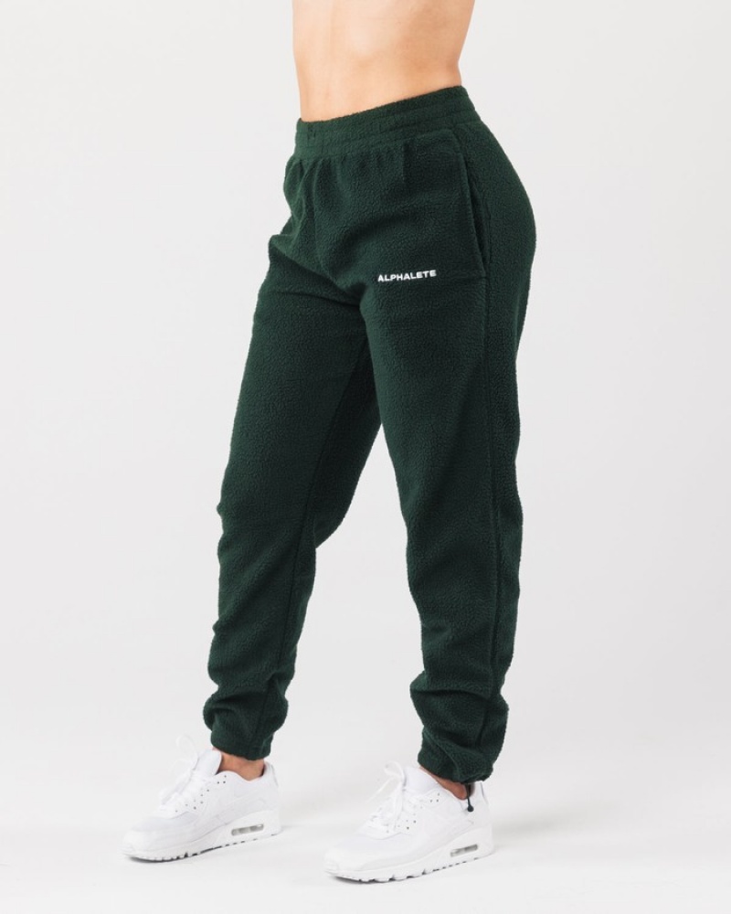 Alphalete King Joggingbroeken Heren Groen | 12MOYNJIF