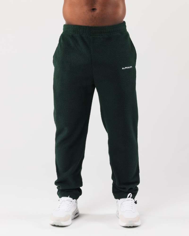 Alphalete King Joggingbroeken Heren Groen | 12MOYNJIF