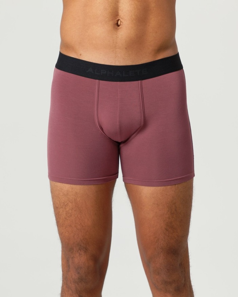 Alphalete Klassieke Boxer 3pk Ondergoed Heren Beige | 09PCUHFWI