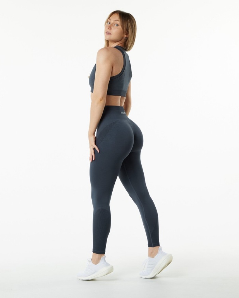 Alphalete Ozone Leggings Dames Donkergrijs | 67VFJDKYL