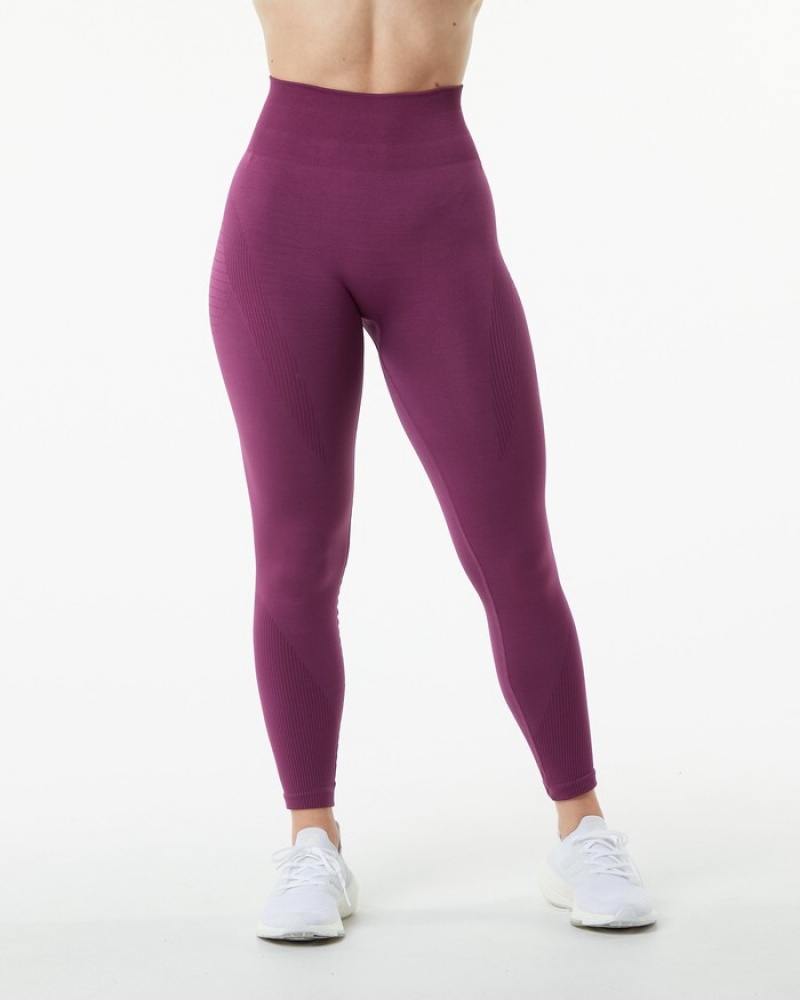 Alphalete Ozone Leggings Dames Paars | 95GMQFSXL