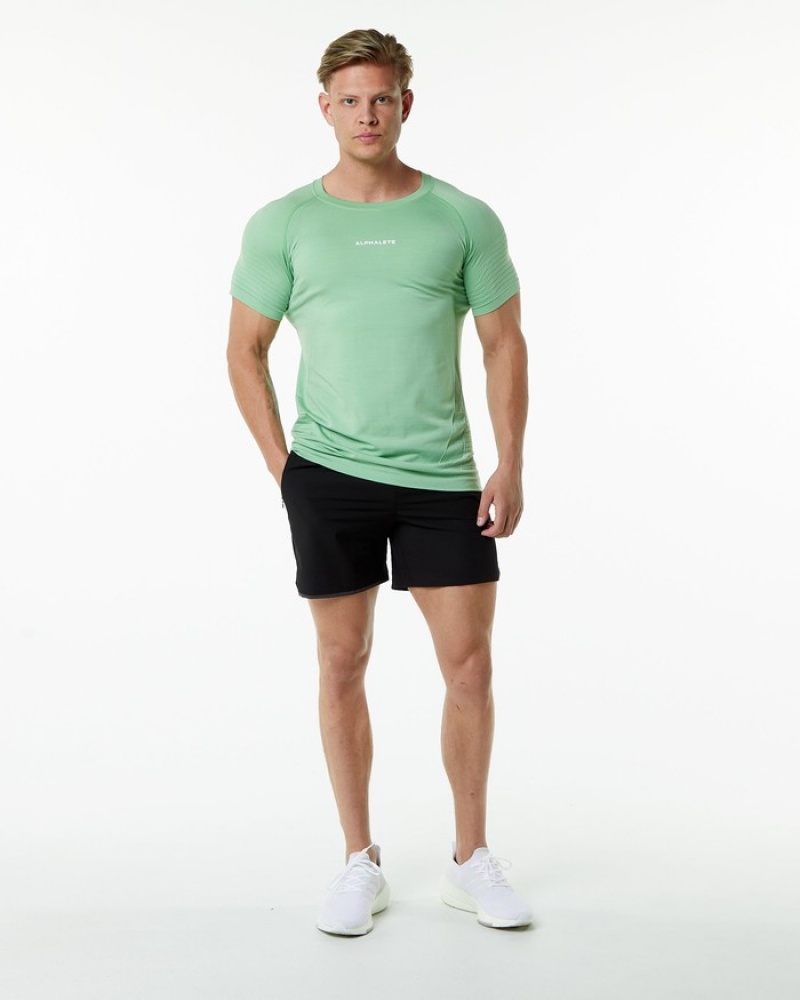 Alphalete Ozone Overhemd Heren Groen | 94YOCWJSF