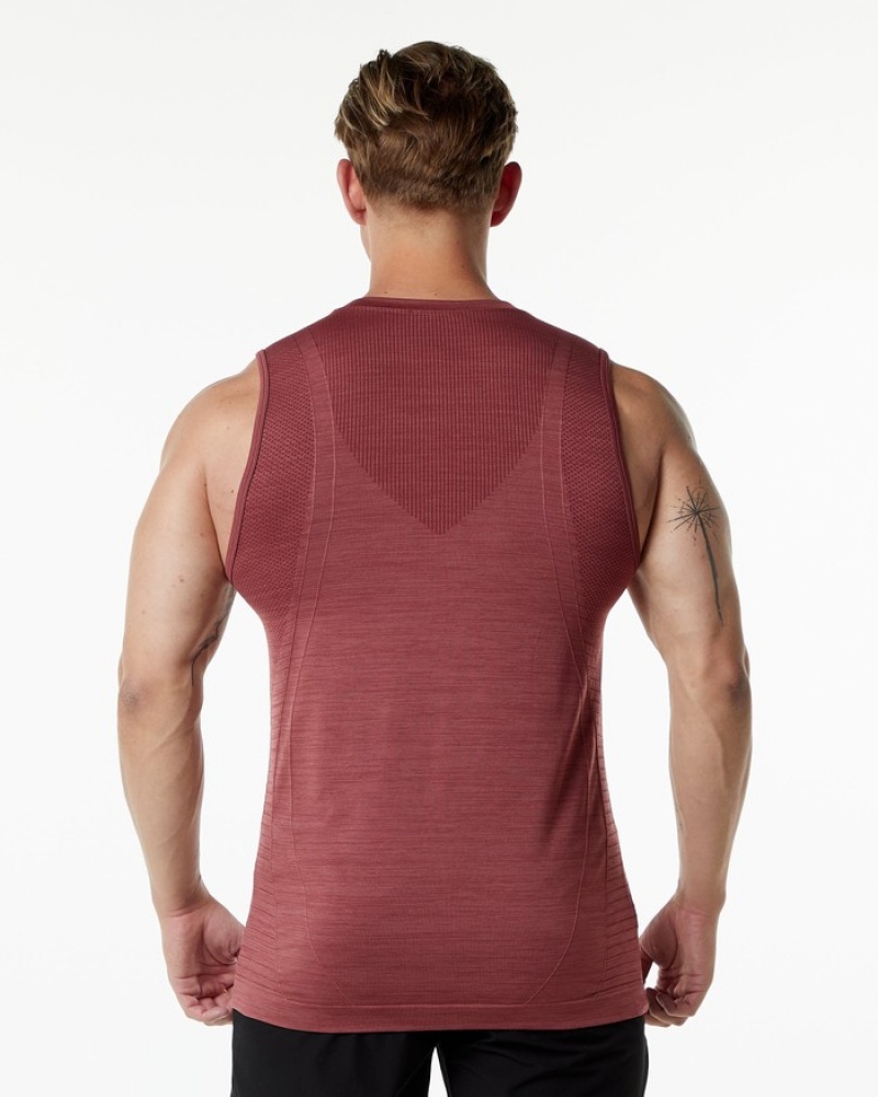 Alphalete Ozone Tanktop Heren Rood | 52XWTDOZR