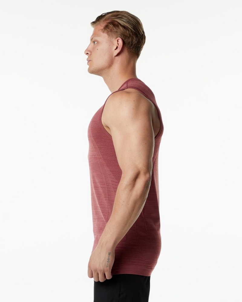 Alphalete Ozone Tanktop Heren Rood | 52XWTDOZR