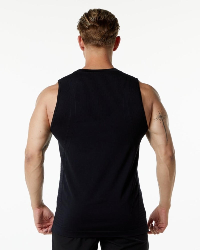 Alphalete Ozone Tanktop Heren Zwart | 94RJCOSPB