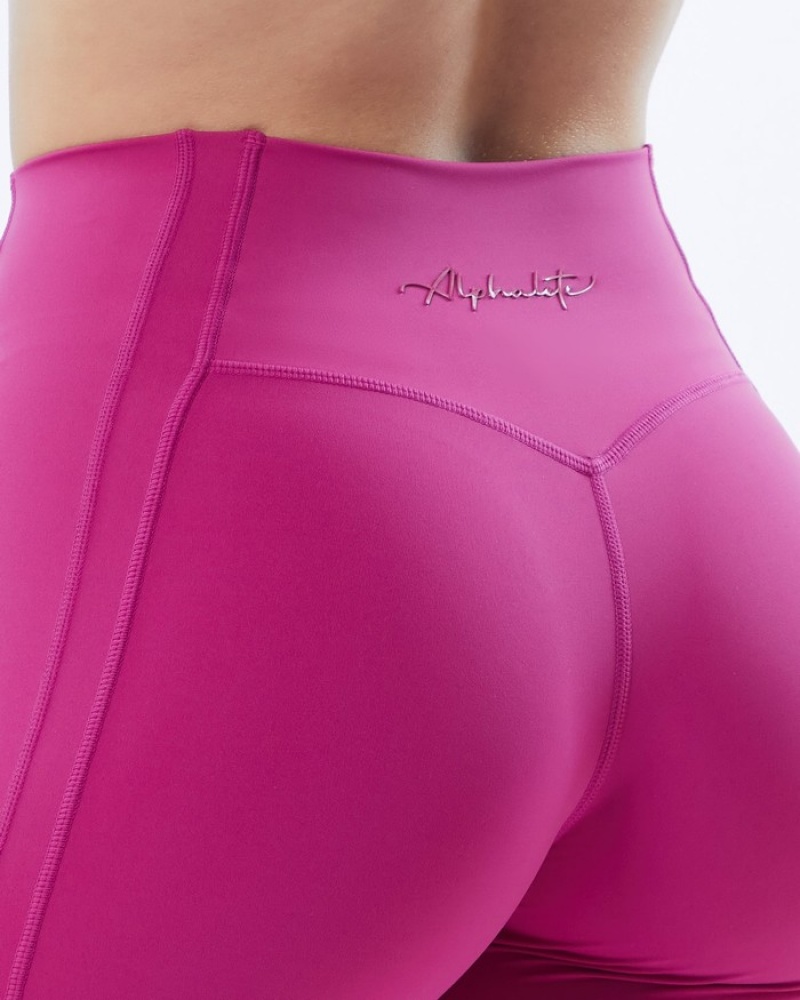 Alphalete Pulse Kinetic Leggings Dames Roze | 80GLPCVRB