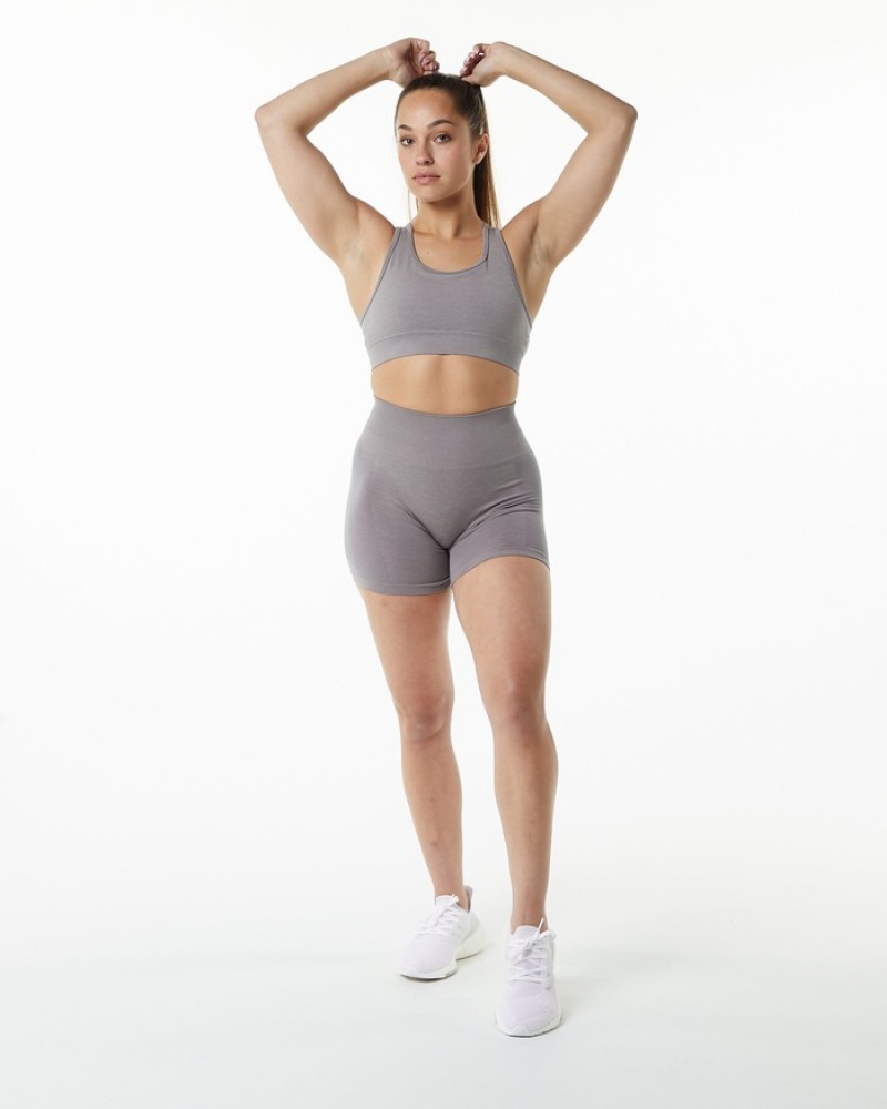 Alphalete Revival BH Dames Grijs | 71IUOAEGK