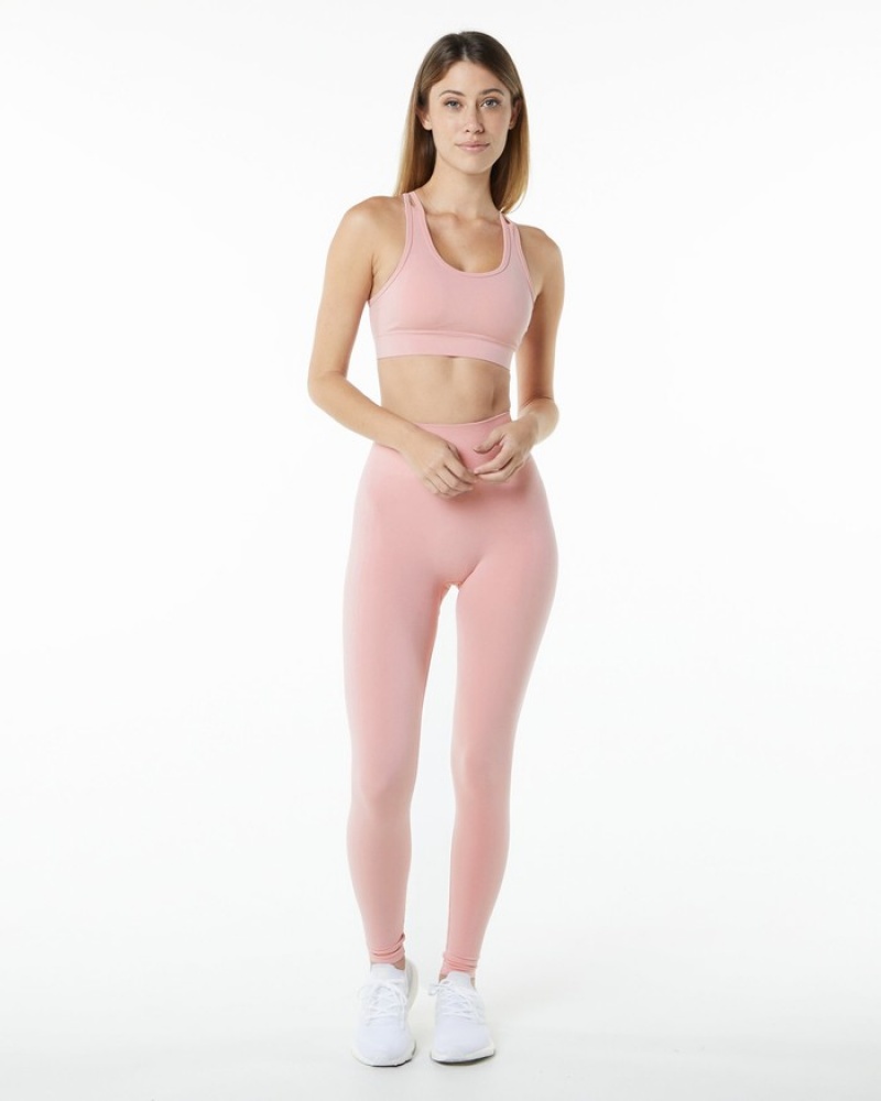 Alphalete Revival BH Dames Roze | 15UAFLTIS