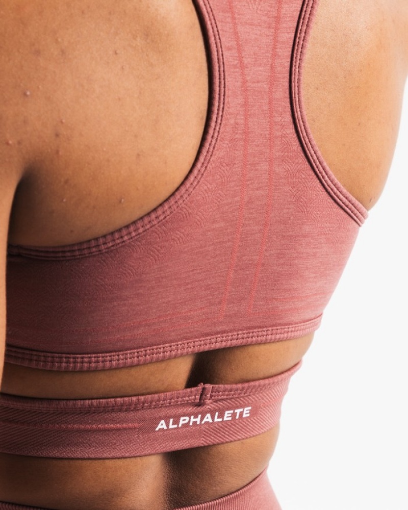 Alphalete Stratus BH Dames Roze | 56DFYQGSM