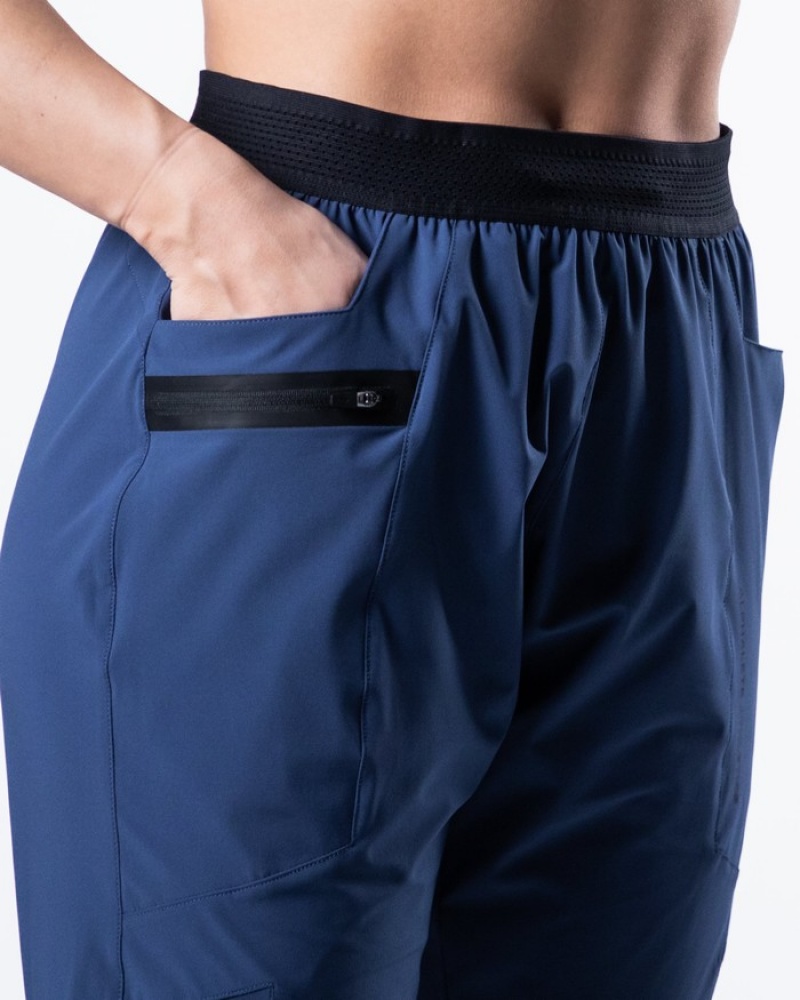 Alphalete Studio Joggingbroeken Dames Blauw | 92ERAOBXS