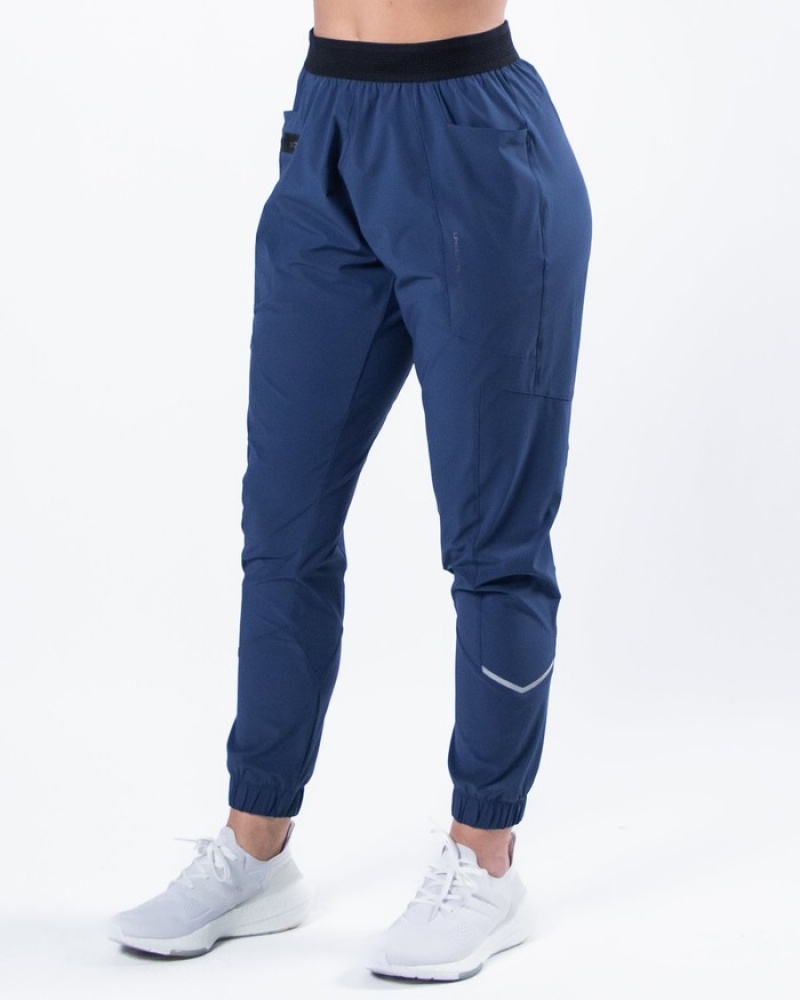 Alphalete Studio Joggingbroeken Dames Blauw | 92ERAOBXS