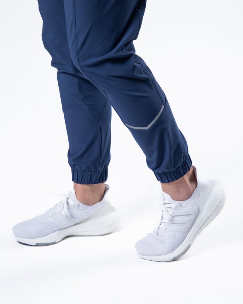 Alphalete Studio Joggingbroeken Dames Blauw | 92ERAOBXS