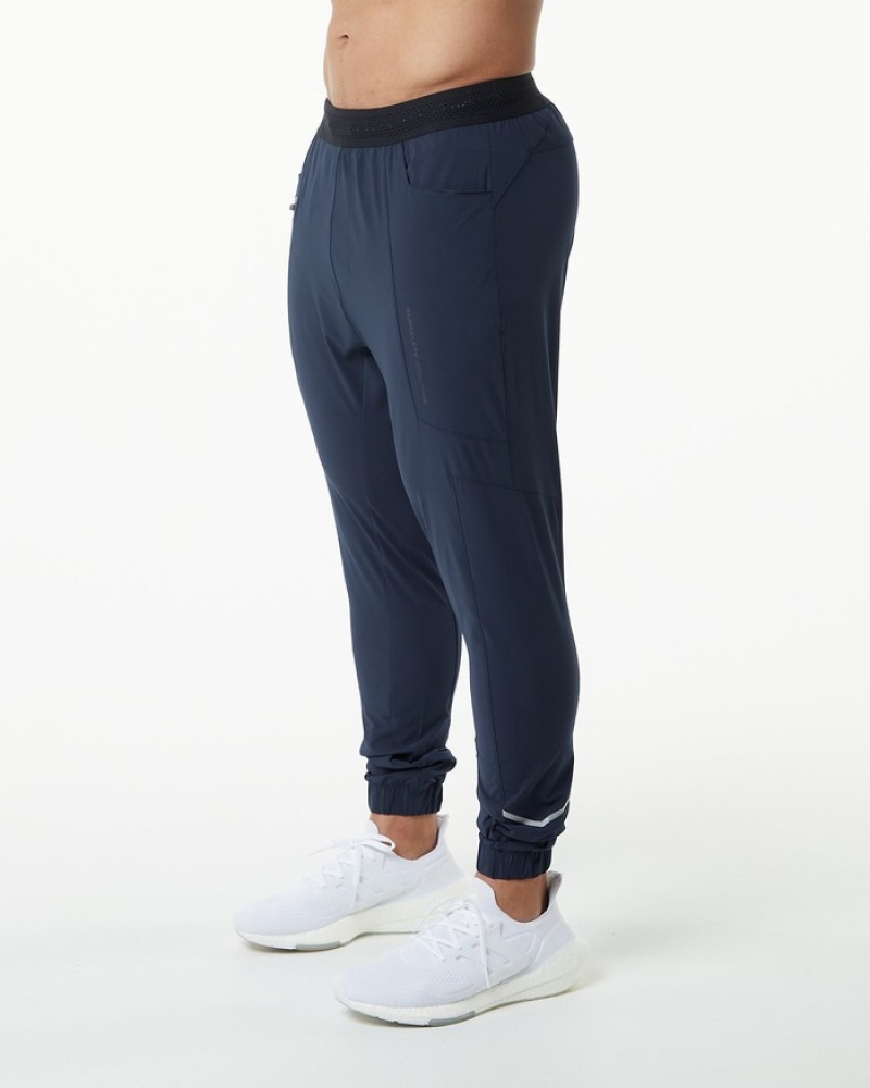 Alphalete Studio Joggingbroeken Heren Donkerblauw | 58YIOXVZW